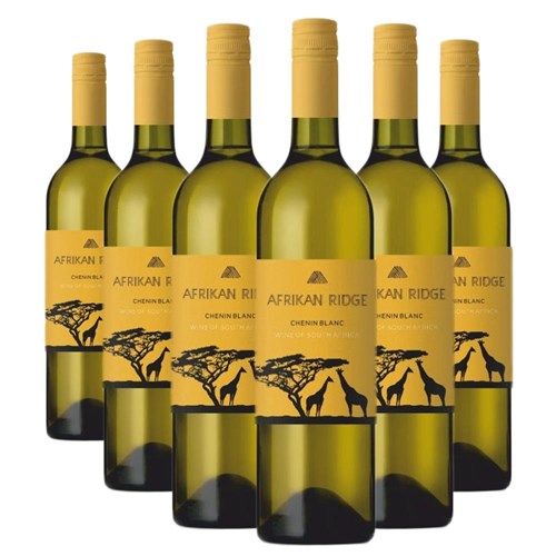 Case of 6 Afrikan Ridge Chenin Blanc 75cl White Wine